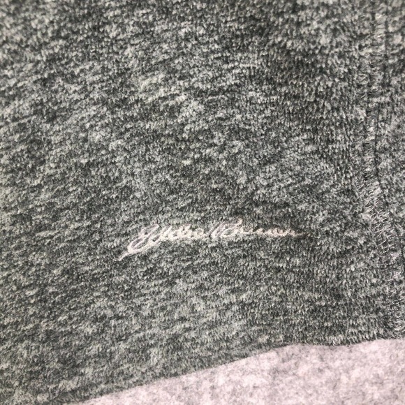 Eddie Bauer Fleece Women's 2XL 1/4 Zip Gray Casual Lightweight Outdoors Logo - Picture 4 of 9